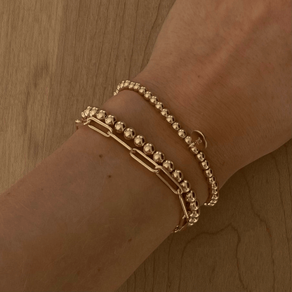 Cuffed by Nano LLC Chunky Paperclip Bracelet