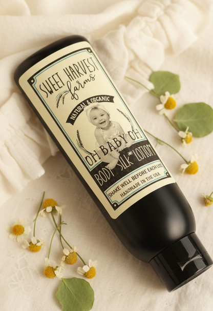 A bottle of Sweet Harvest Farms &