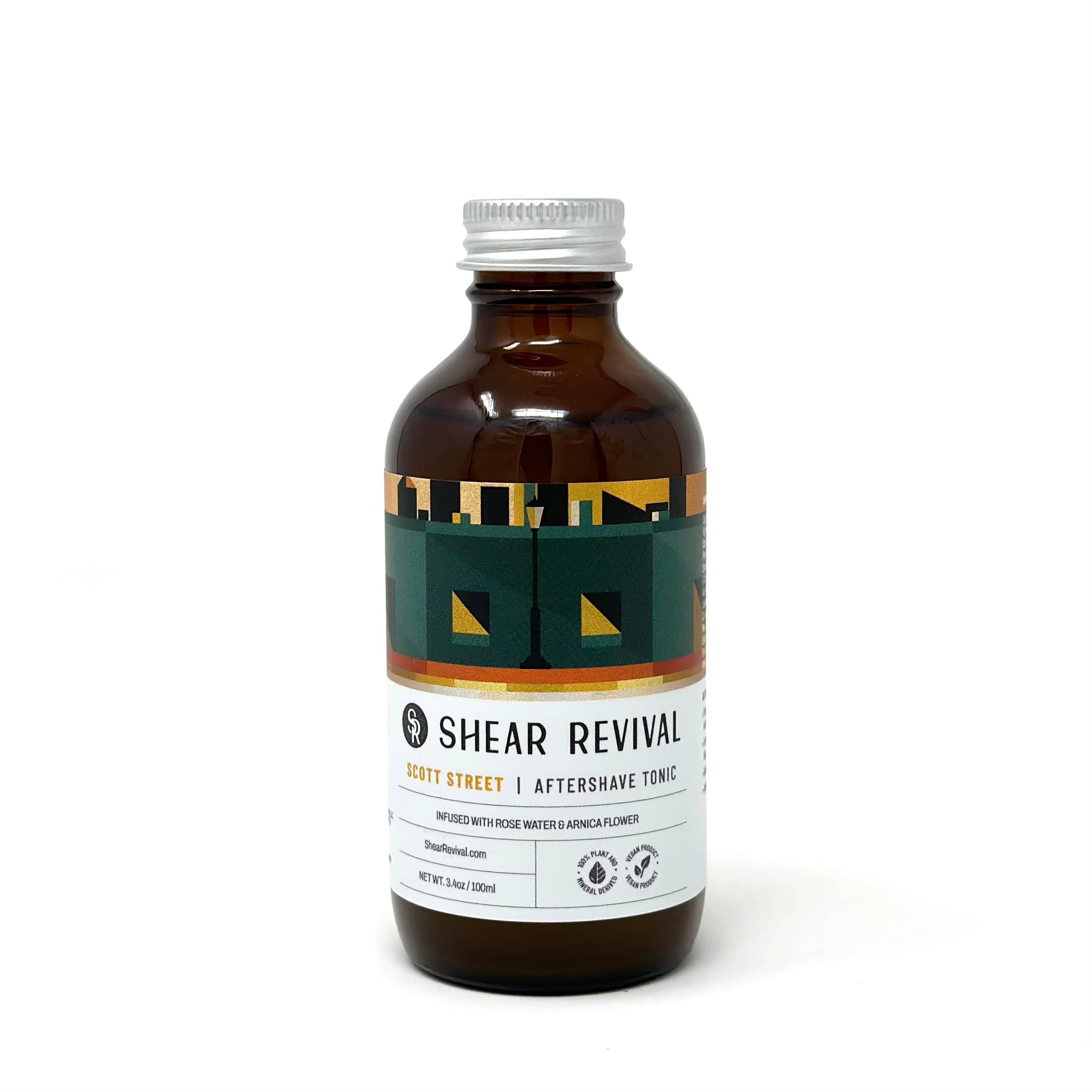 SHEAR REVIVAL Skin Orange &amp; Oakmoss Scott Street Aftershave Tonic