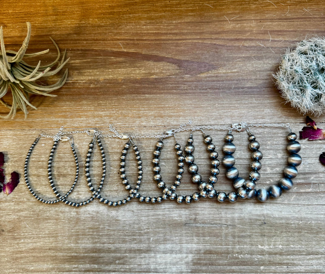 Sterling Silver Pearl Bracelet