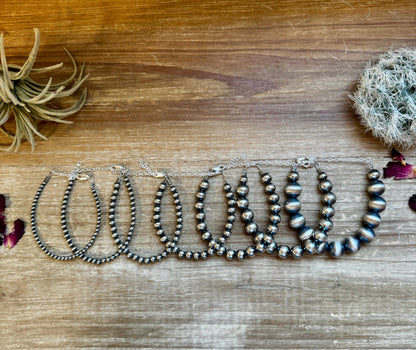 Sterling Silver Pearl Bracelet