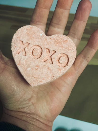 Conversation Heart Bath Bomb