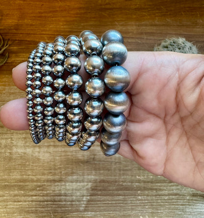 Sterling Silver Pearl Bracelet
