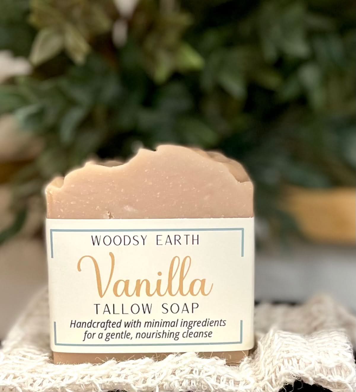 Woodsy Earth Vanilla Tallow Soap