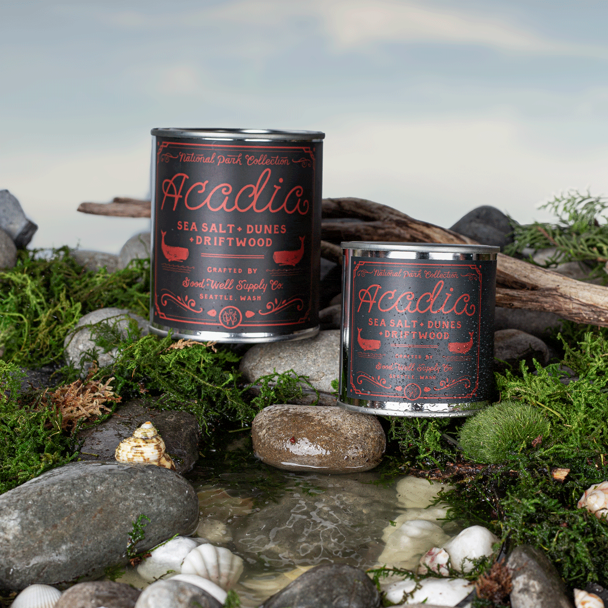 Good &amp; Well Supply Co Candles Acadia National Park Candle