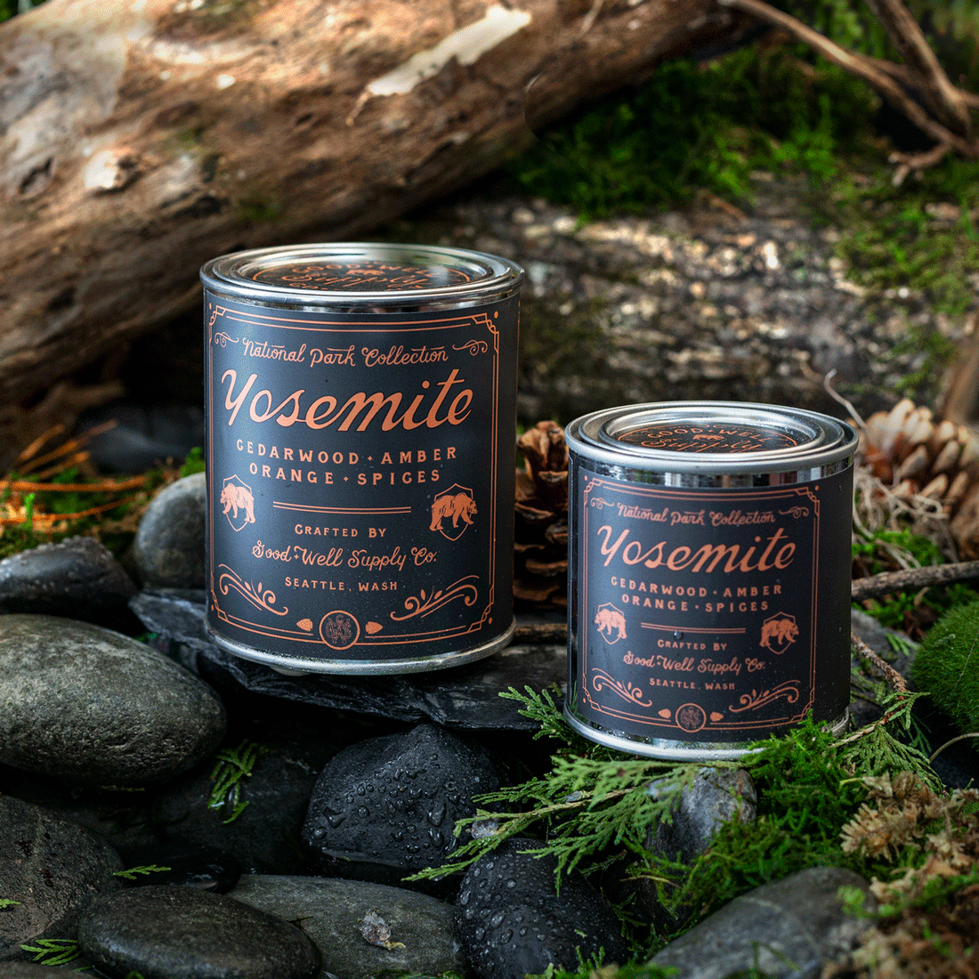 Yosemite National Park Candle - My American Goods