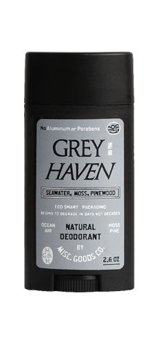 Deodorant stick with &