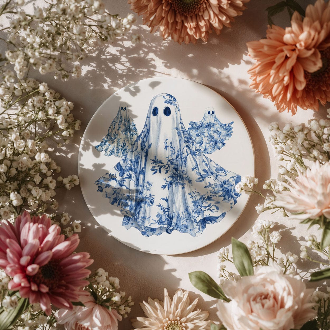 Gia Roma Coaster Chinoiserie Halloween Coasters