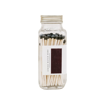 Black Tip Safety Matches - 60 Count, 3.75&quot;