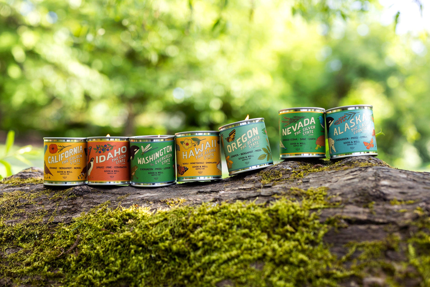 Montana State Candle