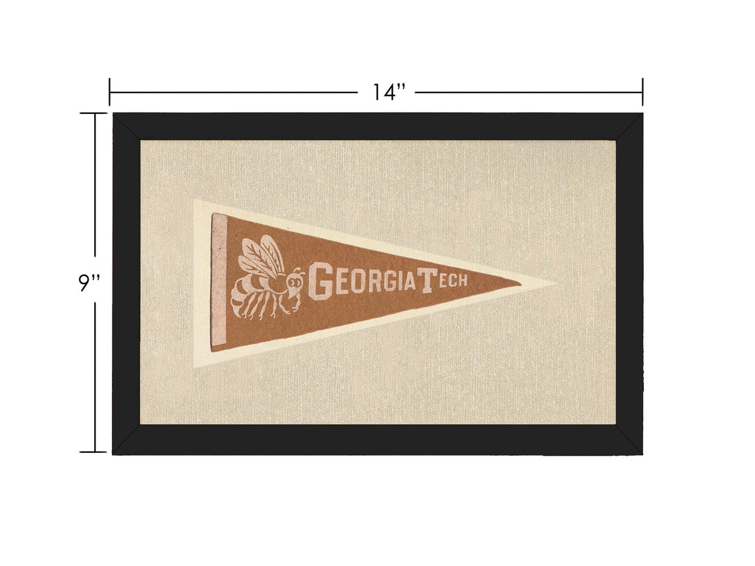Vintage Georgia Tech Pennant