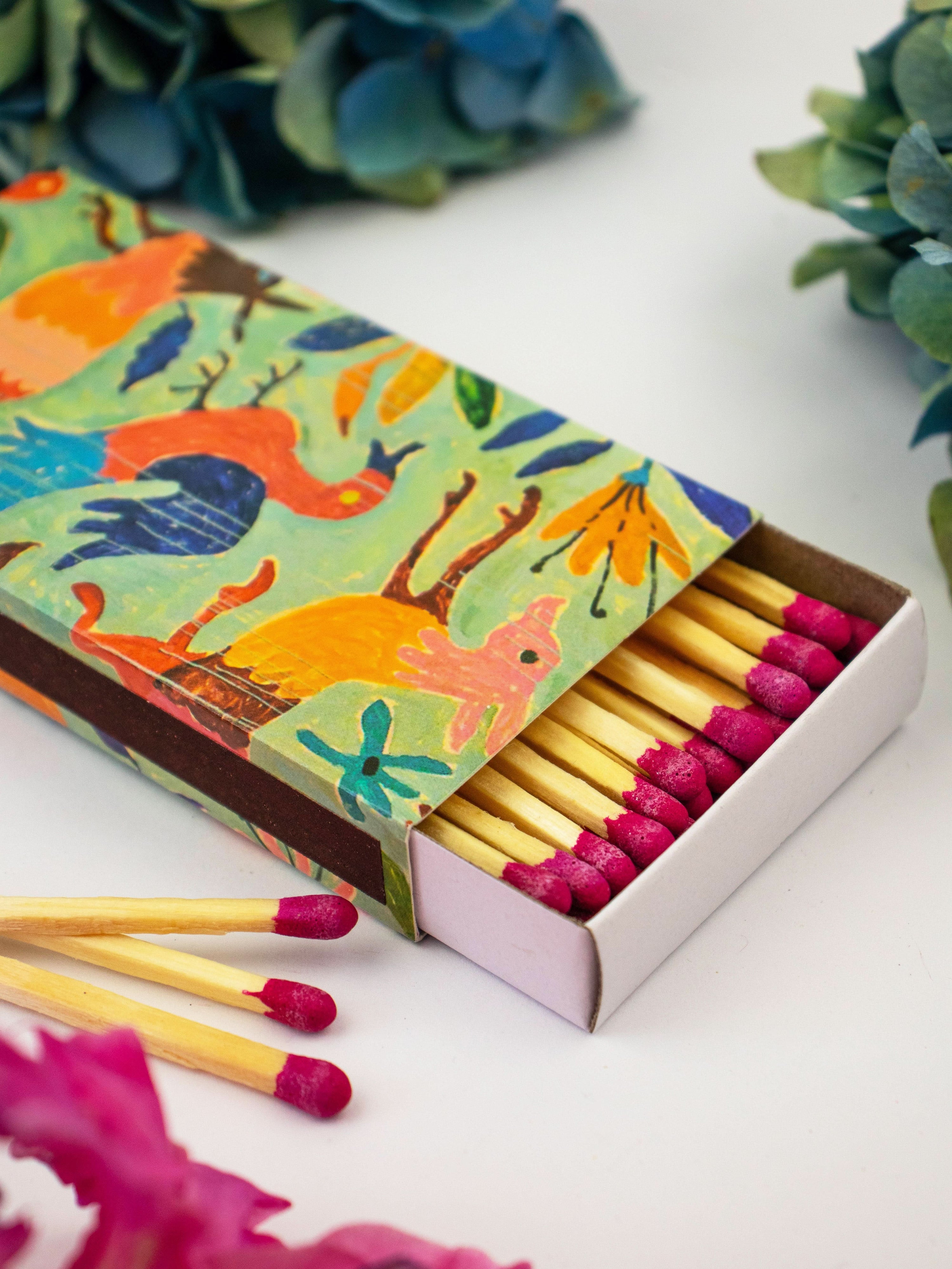 Ash &amp; Rose matches Opulent Designer Matchbox