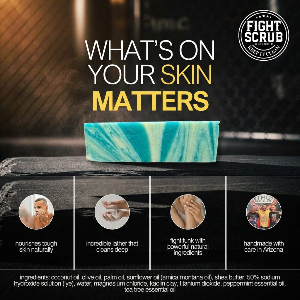 Fight Scrub Soap Antibacterial Body Soap