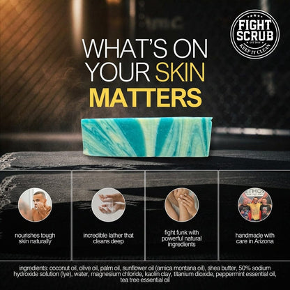 Fight Scrub Soap Antibacterial Body Soap