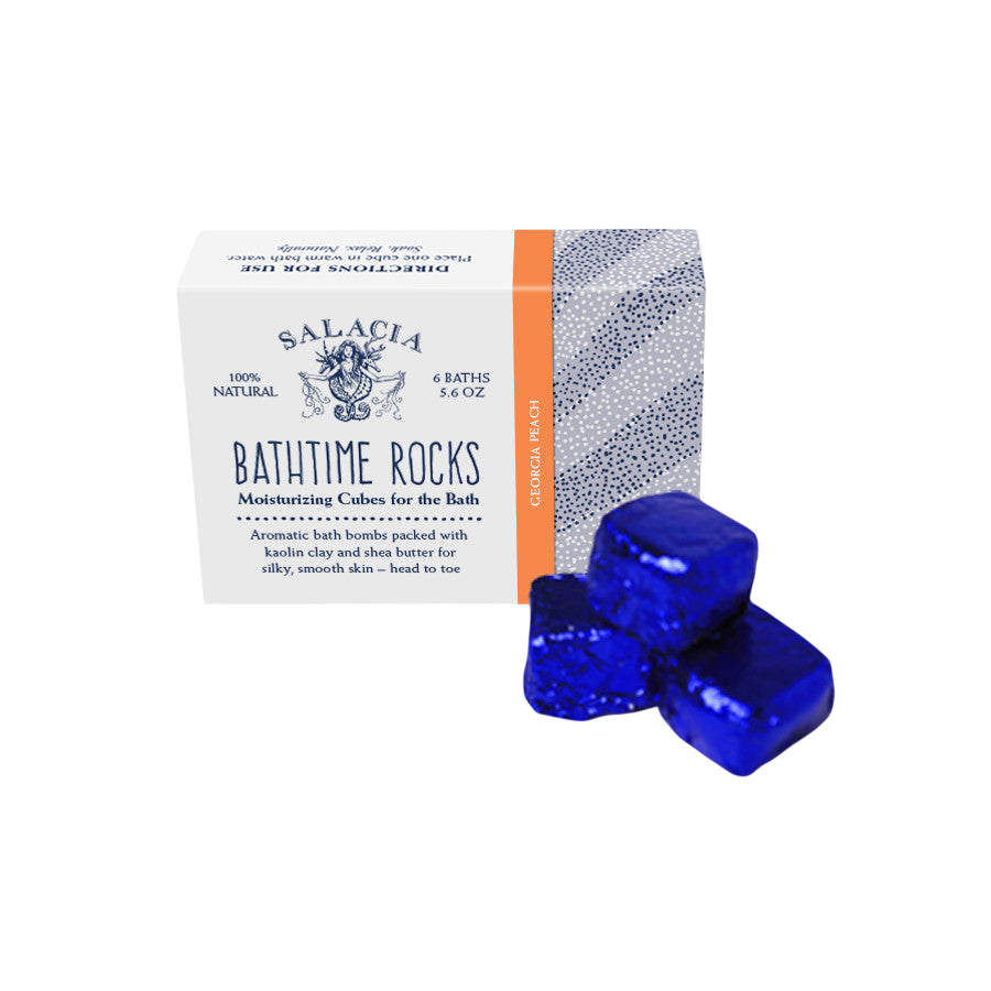 Georgia Peach BathTime Rocks (Set of 6)
