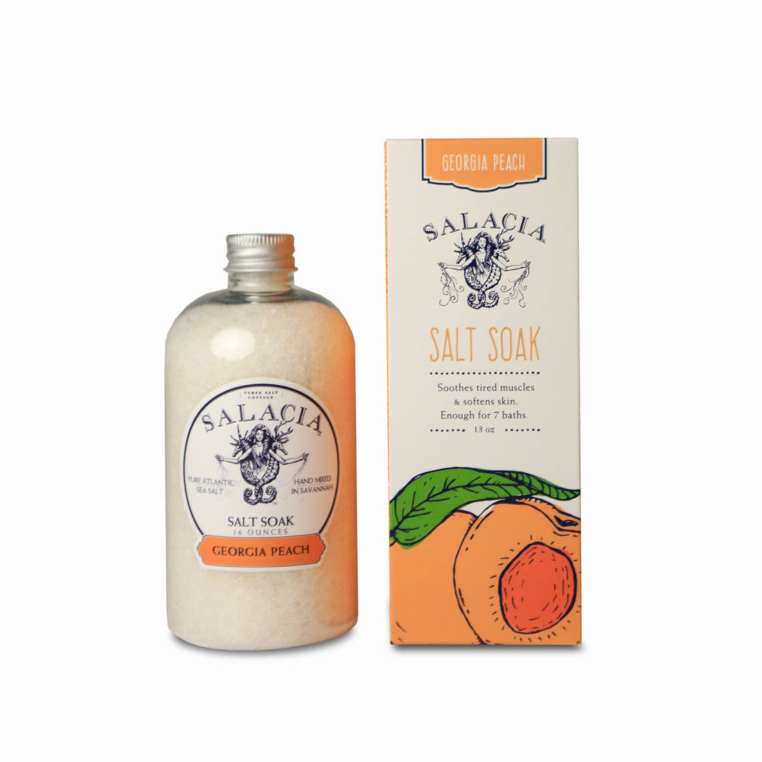 Georgia Peach Medium Salt Soak