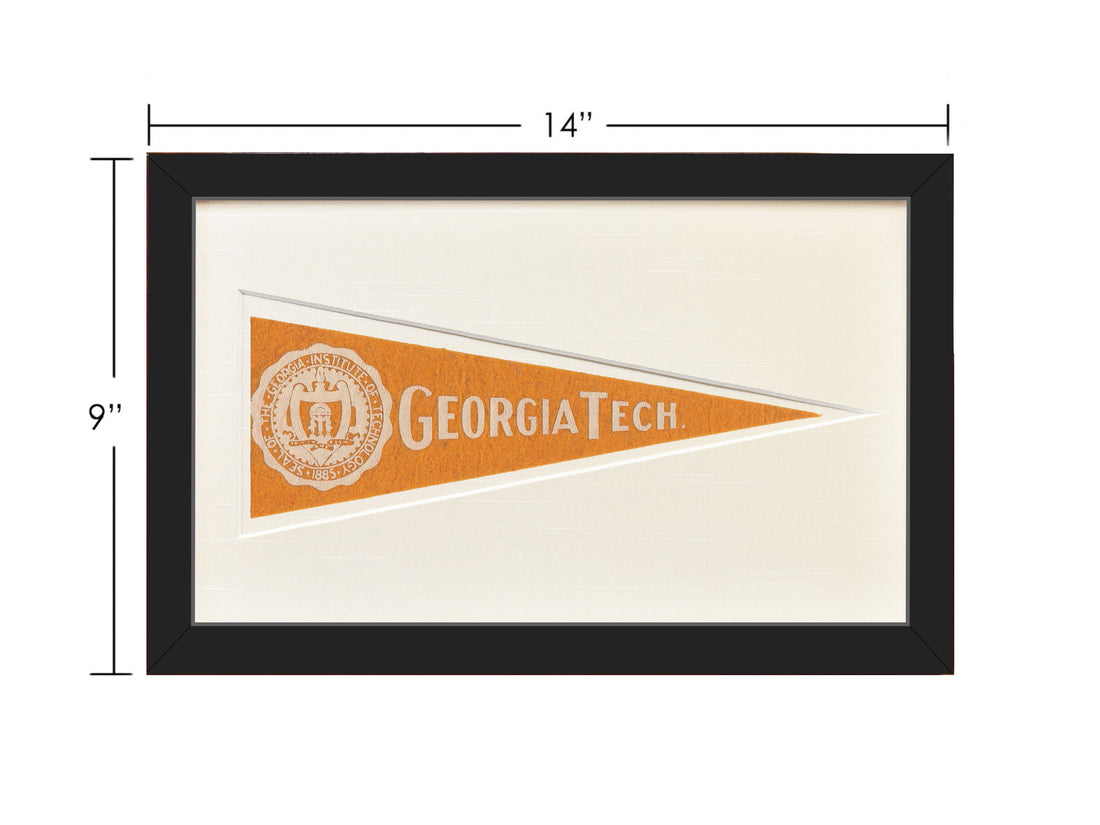 Vintage Georgia Tech Hormel Pennant