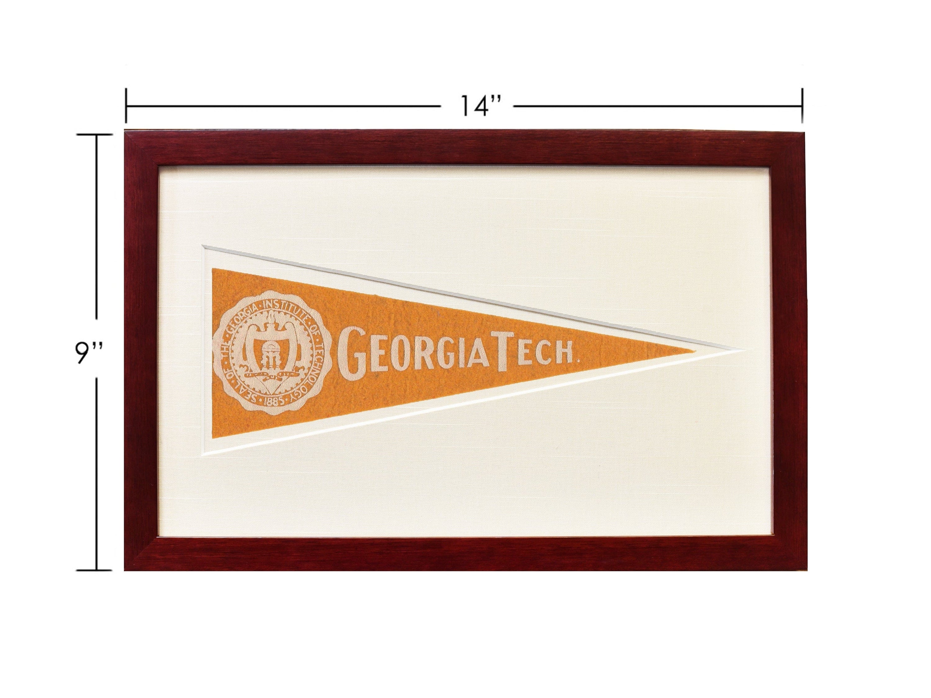 Americana Memories Vintage Georgia Tech Hormel Pennant