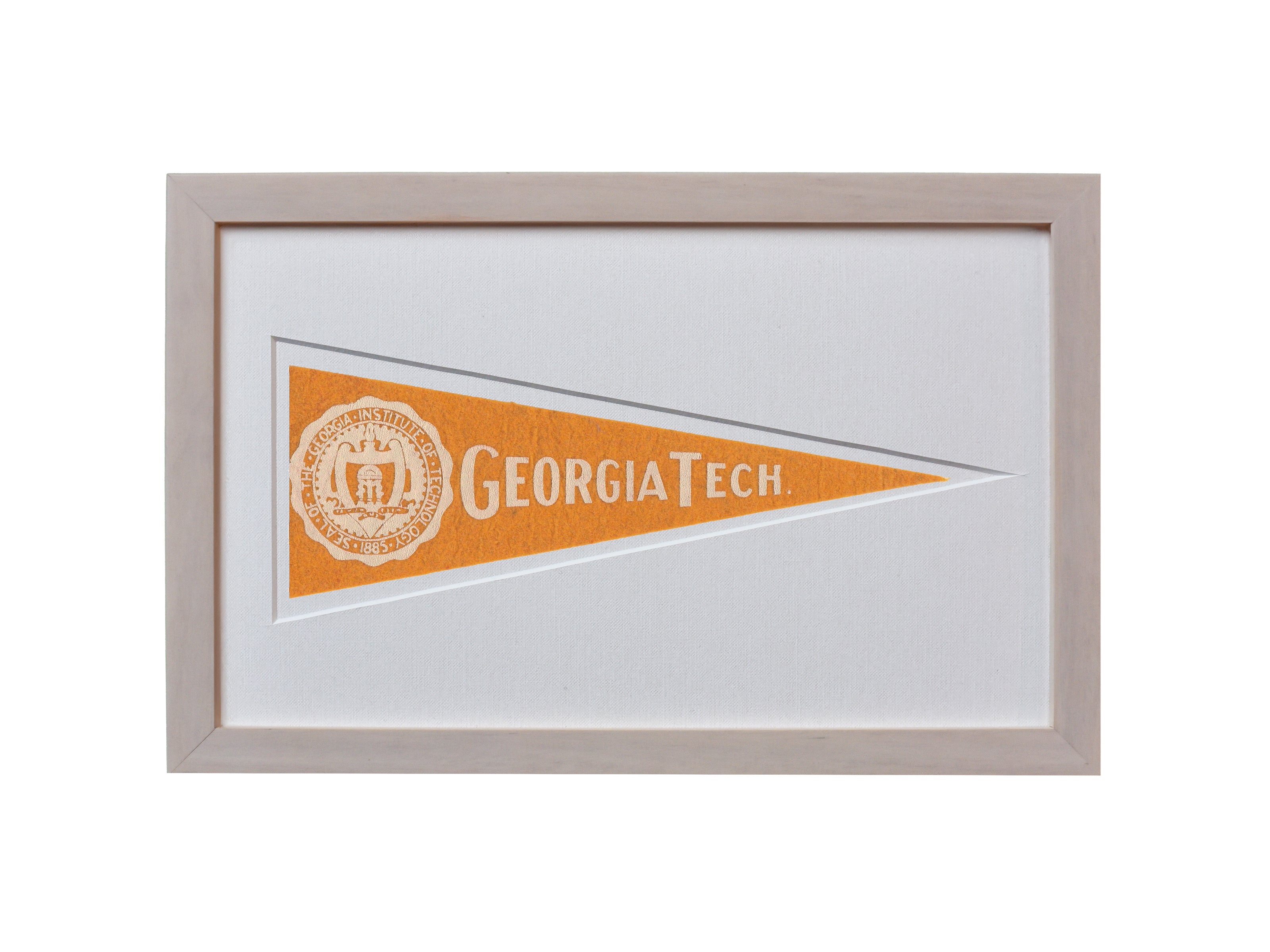 Vintage Georgia Tech Hormel Pennant