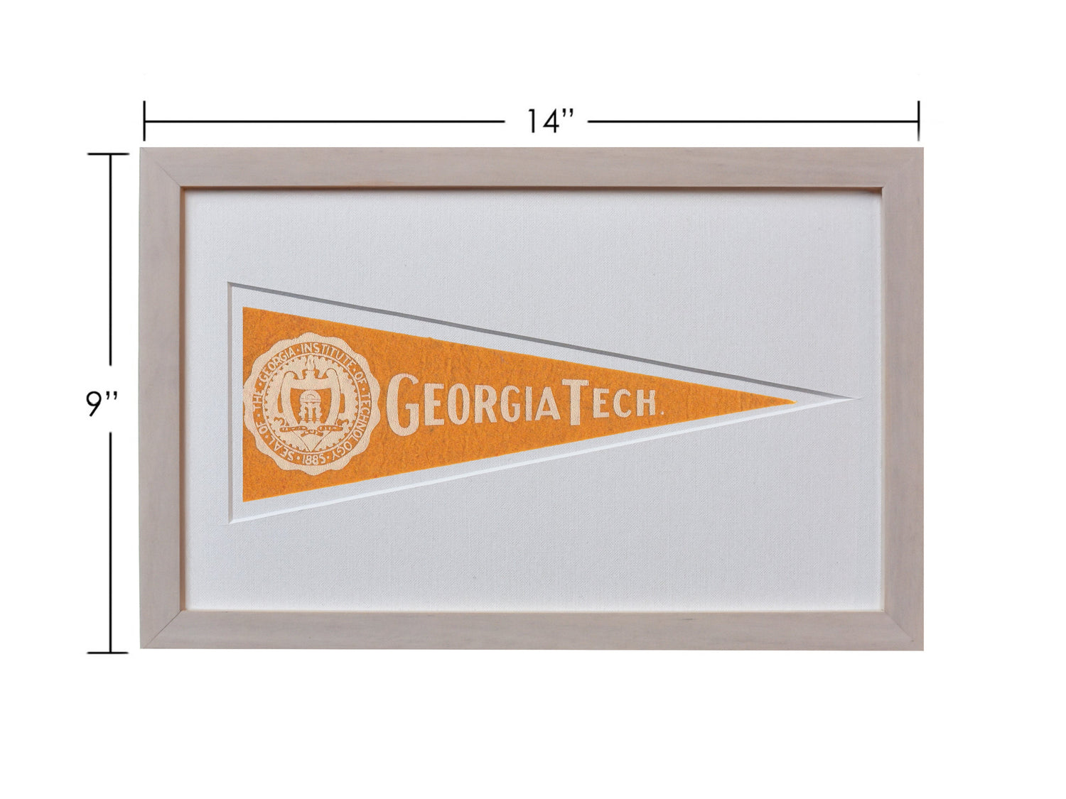 Vintage Georgia Tech Hormel Pennant
