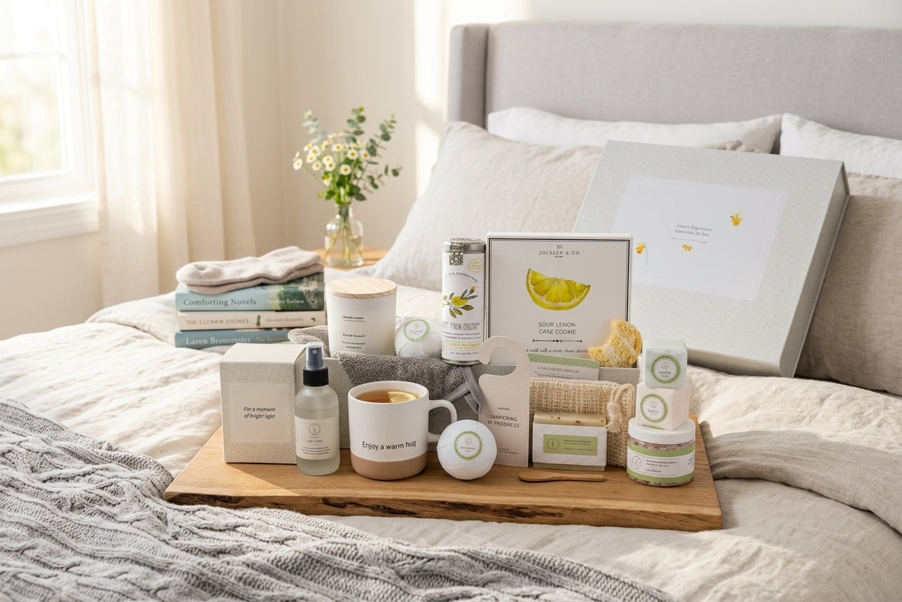 Get Well Gift Basket, All Natural Care Package