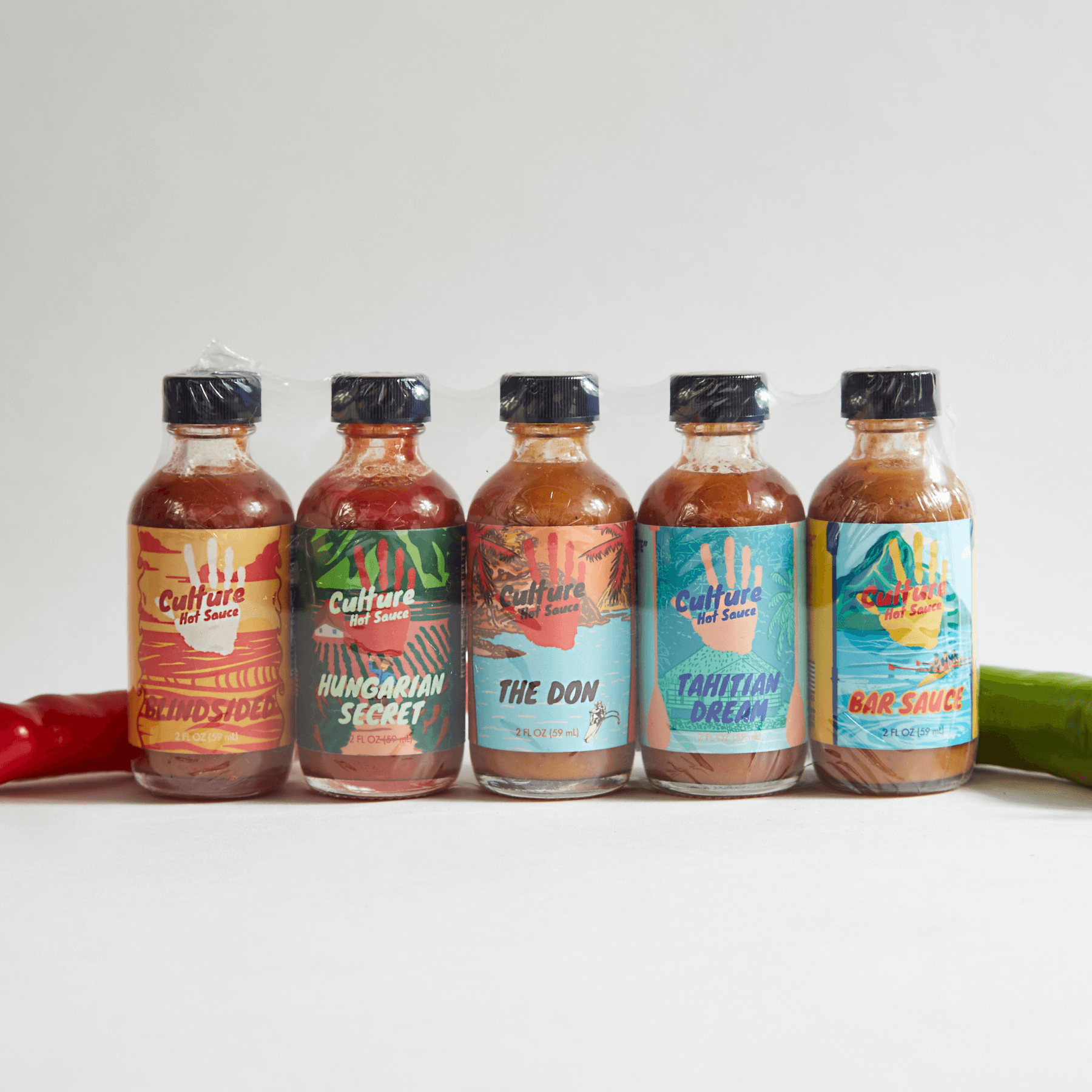 Culture Hot Sauce Hot Sauce 1 Culture Hot Sauce | Gift Sampler pack