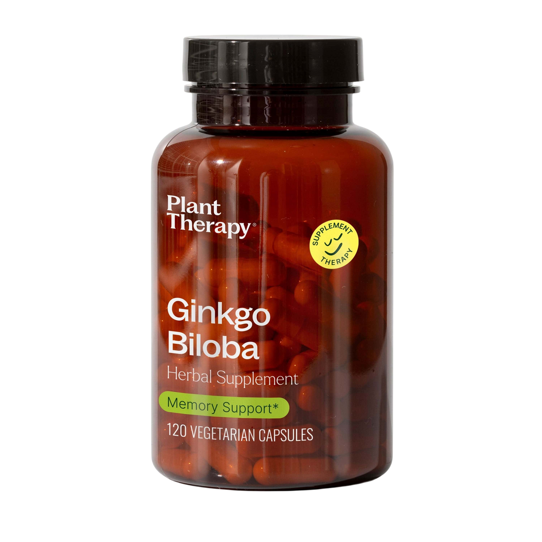Plant Therapy Supplement 120 ct Ginkgo Biloba Herbal Supplement