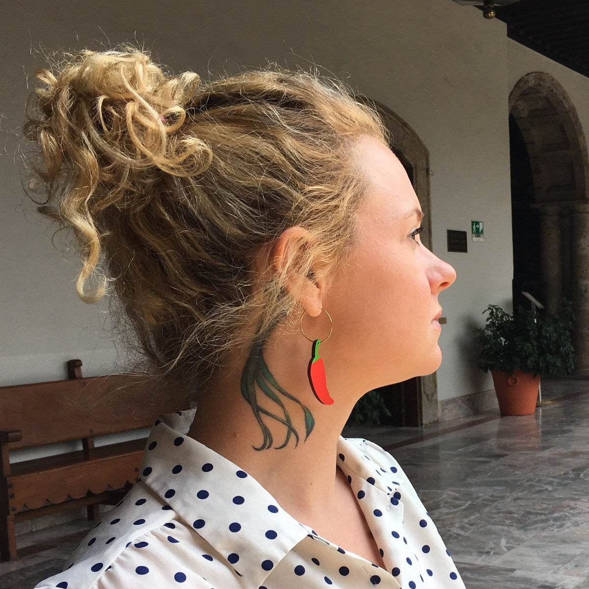 Chili Pepper Hoops