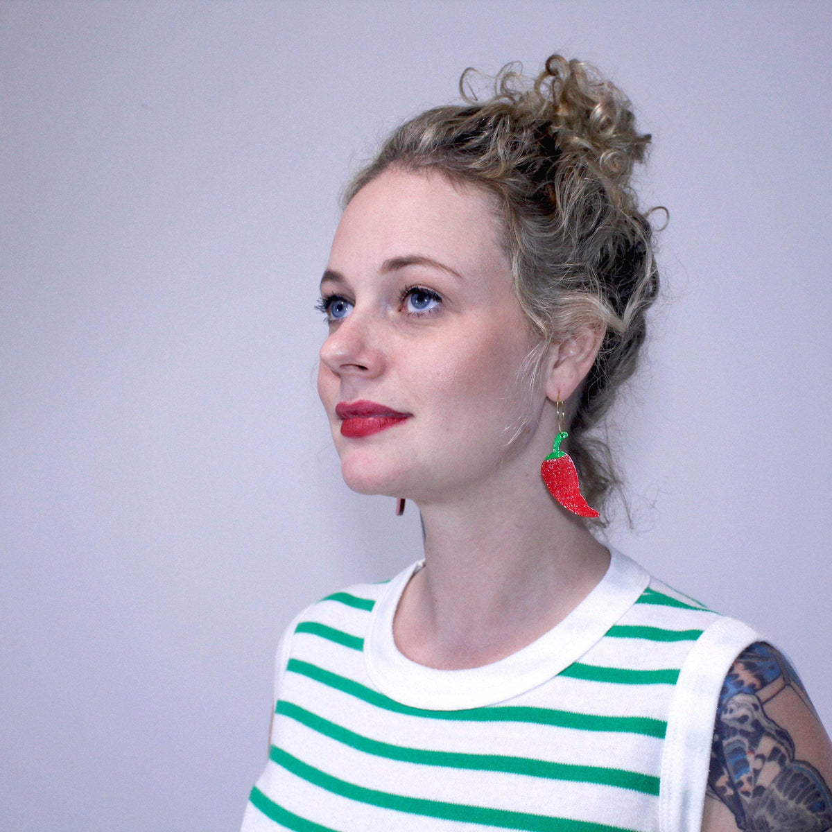 Chili Pepper Hoops