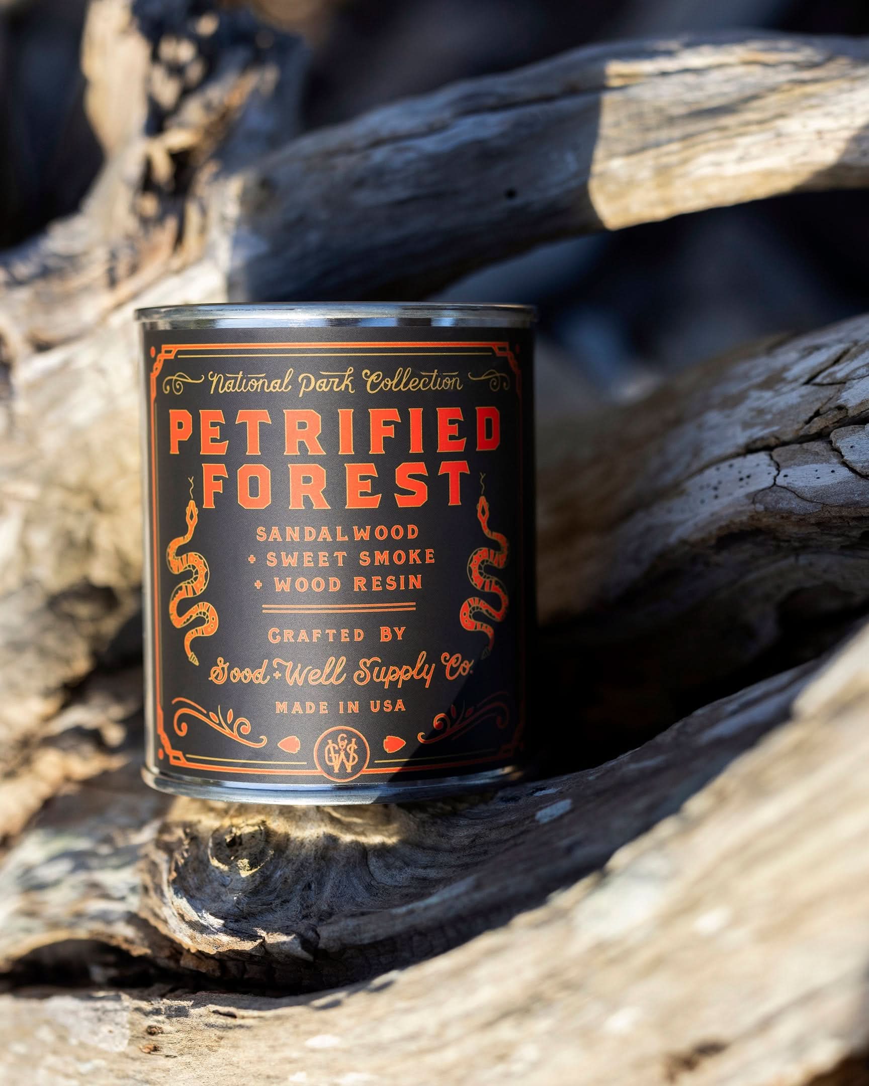 Good &amp; Well Supply Co Candles Petrified Forest National Park Candle