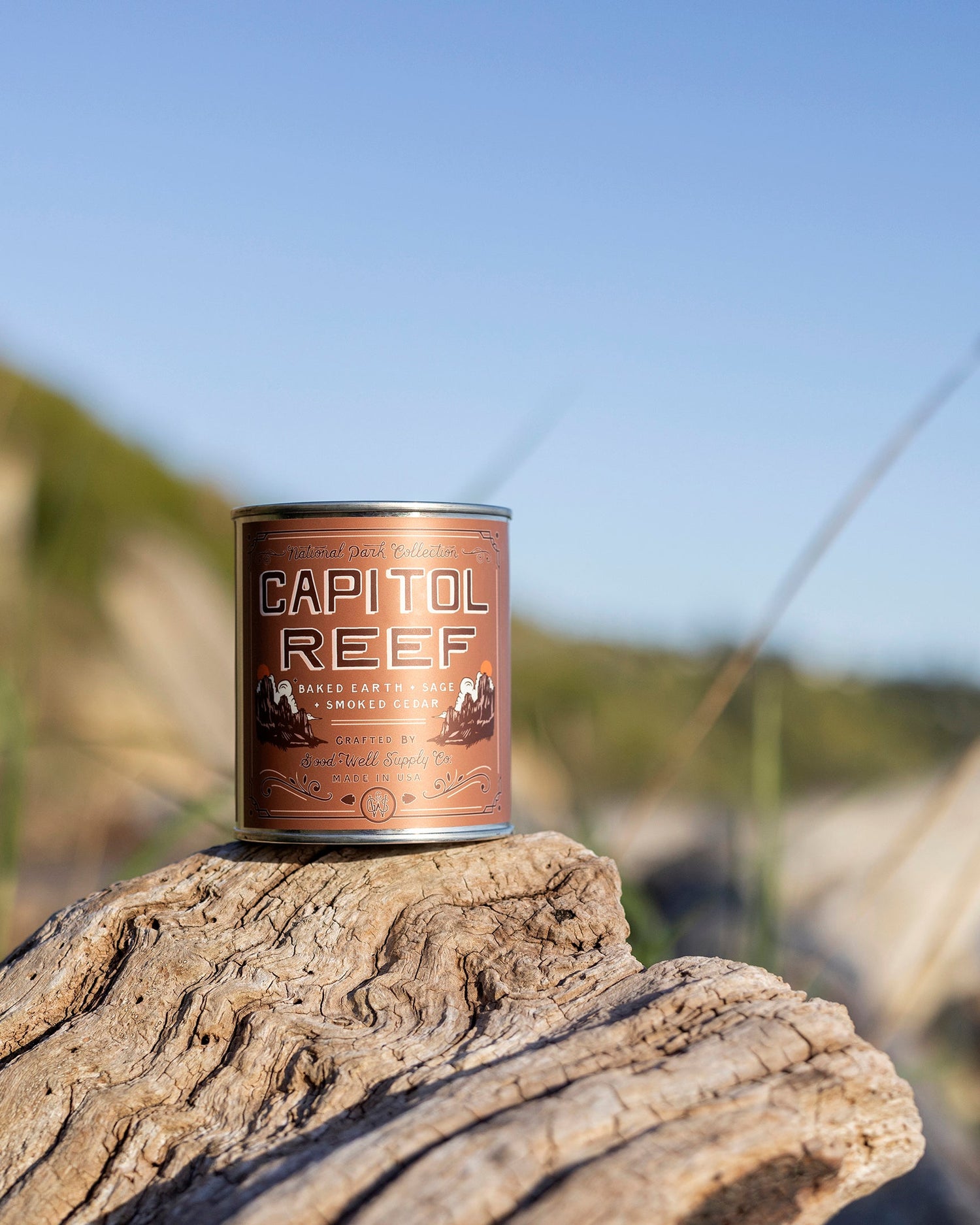 Canister labeled &