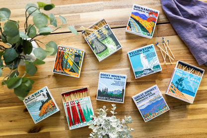 Good &amp; Well Supply Co. Shenandoah Vintage National Park Cabin Matches