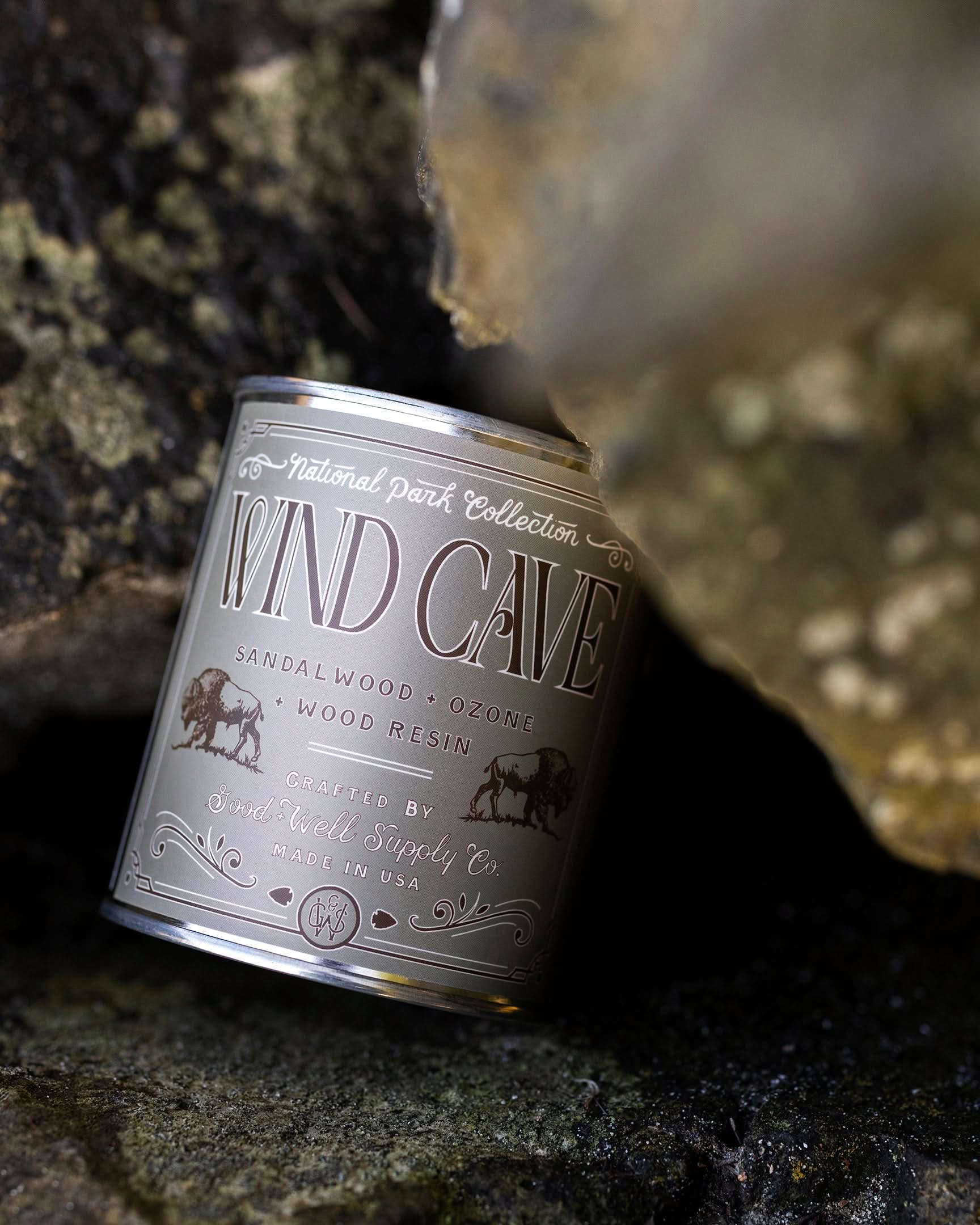 Good &amp; Well Supply Co Candles Wind Cave National Park Candle