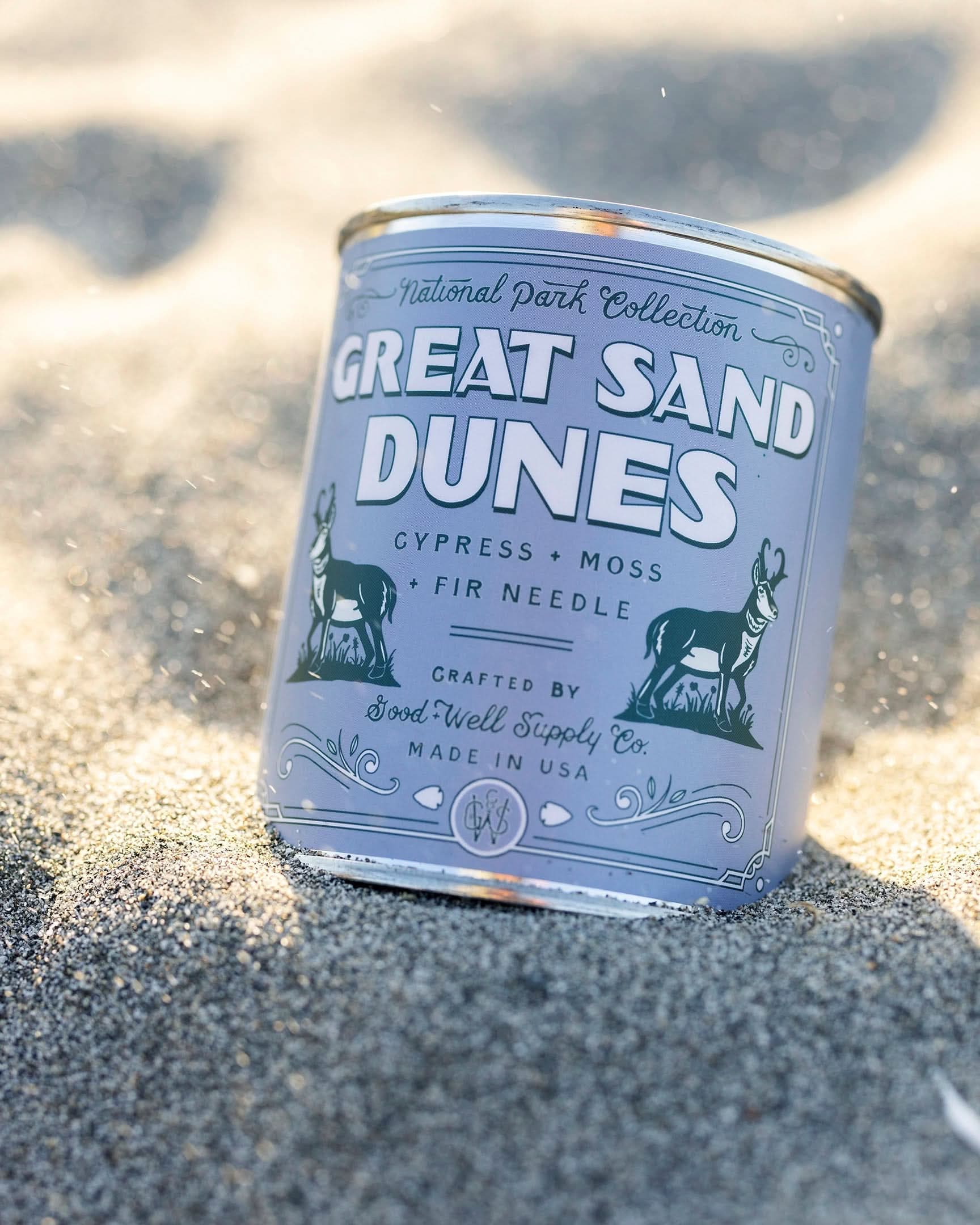 Good &amp; Well Supply Co Candles Great Sand Dunes National Park Candle