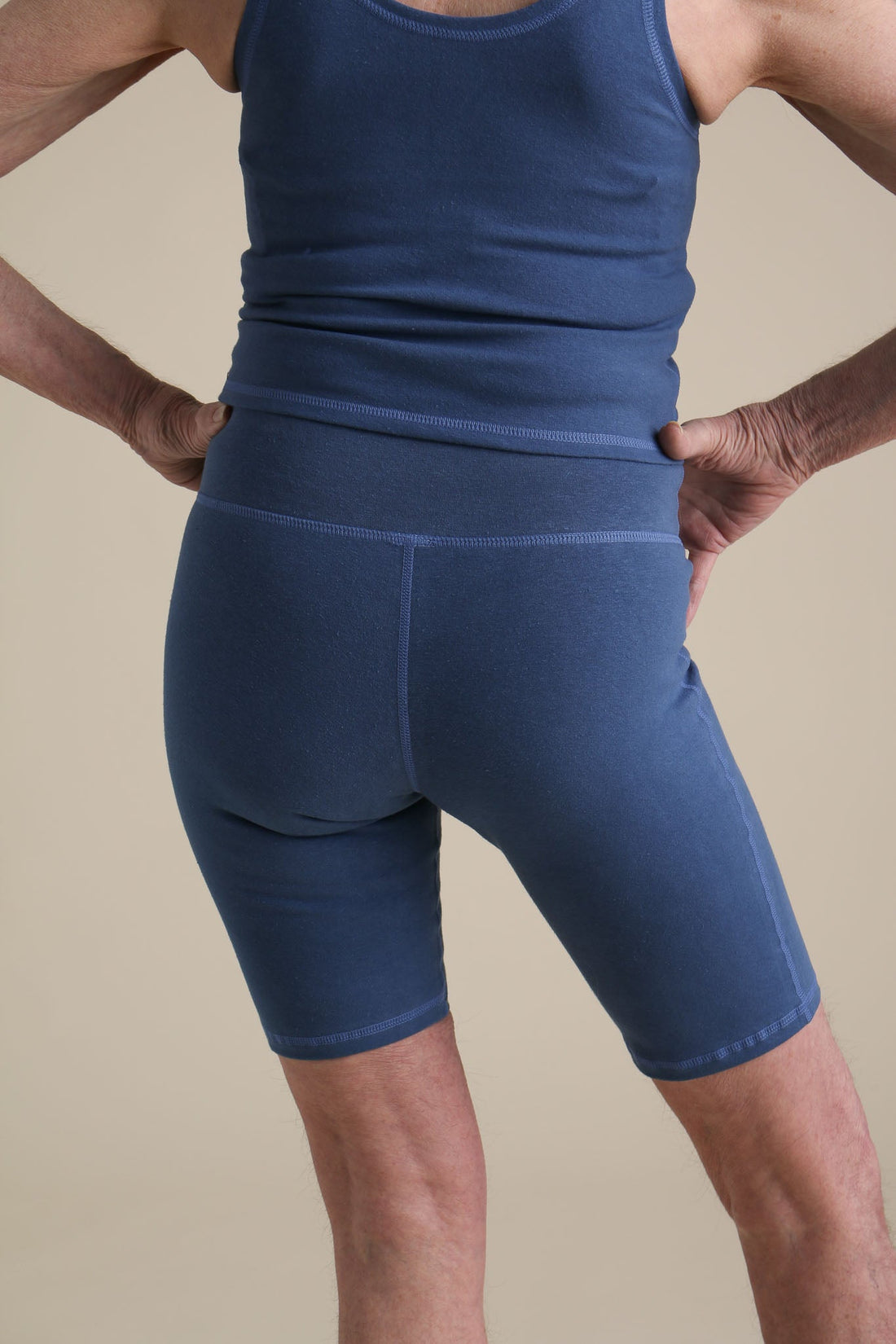Bike Shorts in Azure