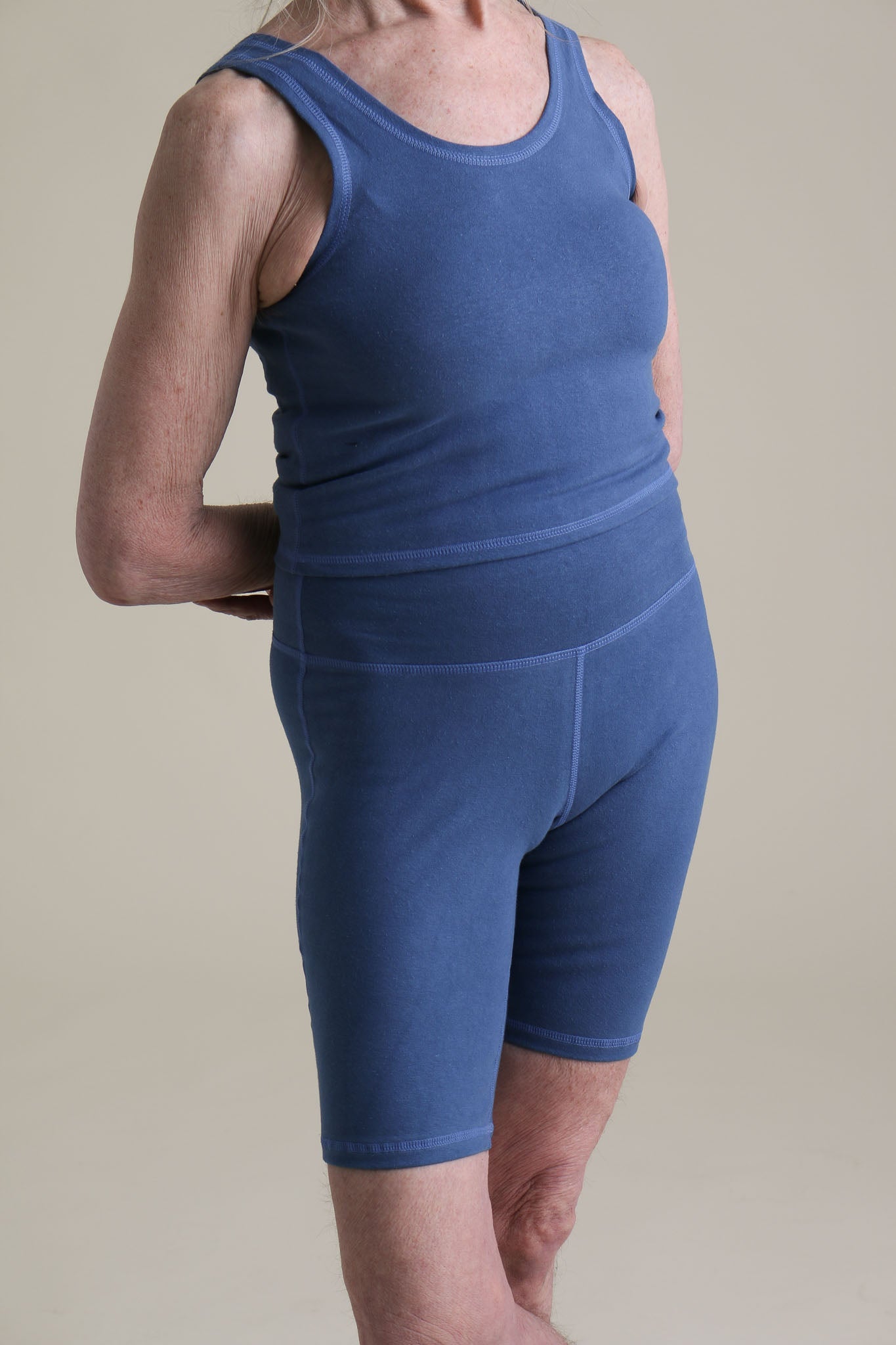 Bike Shorts in Azure