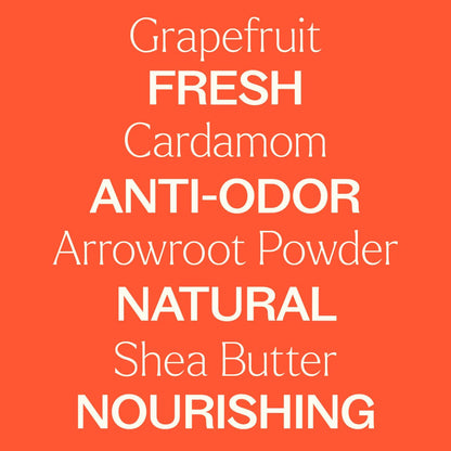 Plant Therapy Body Care 2.65 oz Grapefruit Cardamom Natural Deodorant
