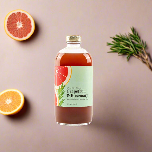 Grapefruit & Rosemary Cocktail-Mocktail Mixer | 16 fl oz - My American Goods