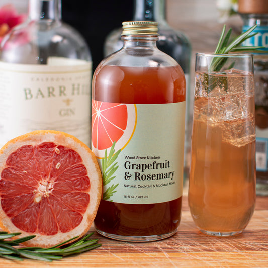 Grapefruit & Rosemary Cocktail-Mocktail Mixer | 16 fl oz