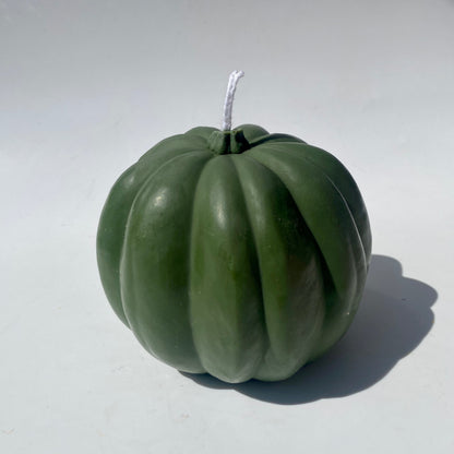 Pumpkin Candle - Green