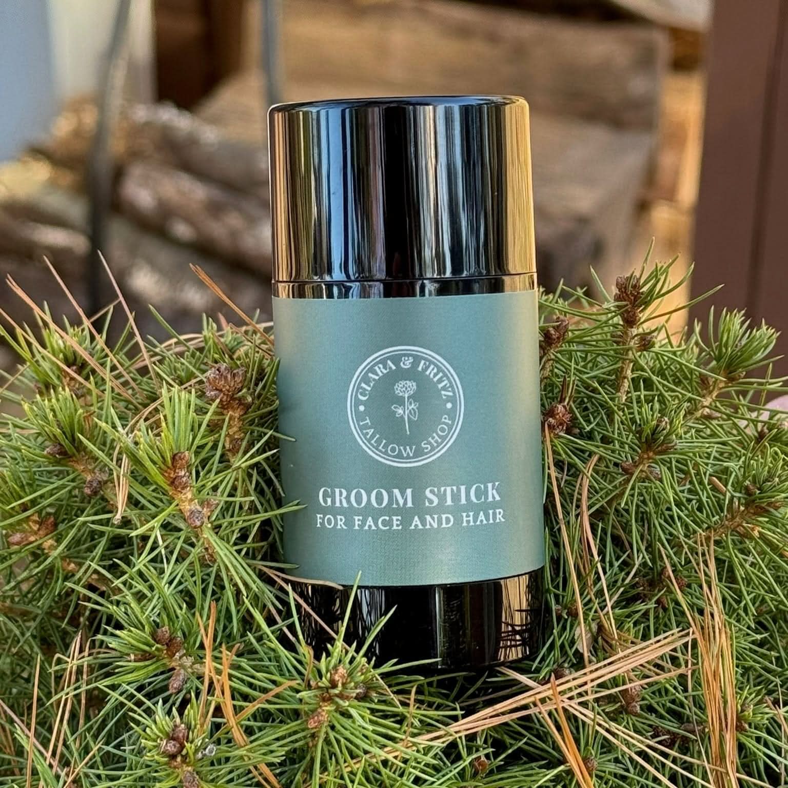 Clara &amp; Fritz Tallow Shop Clara &amp; Fritz Groom Tallow Stick | Bergamot 1.76 oz