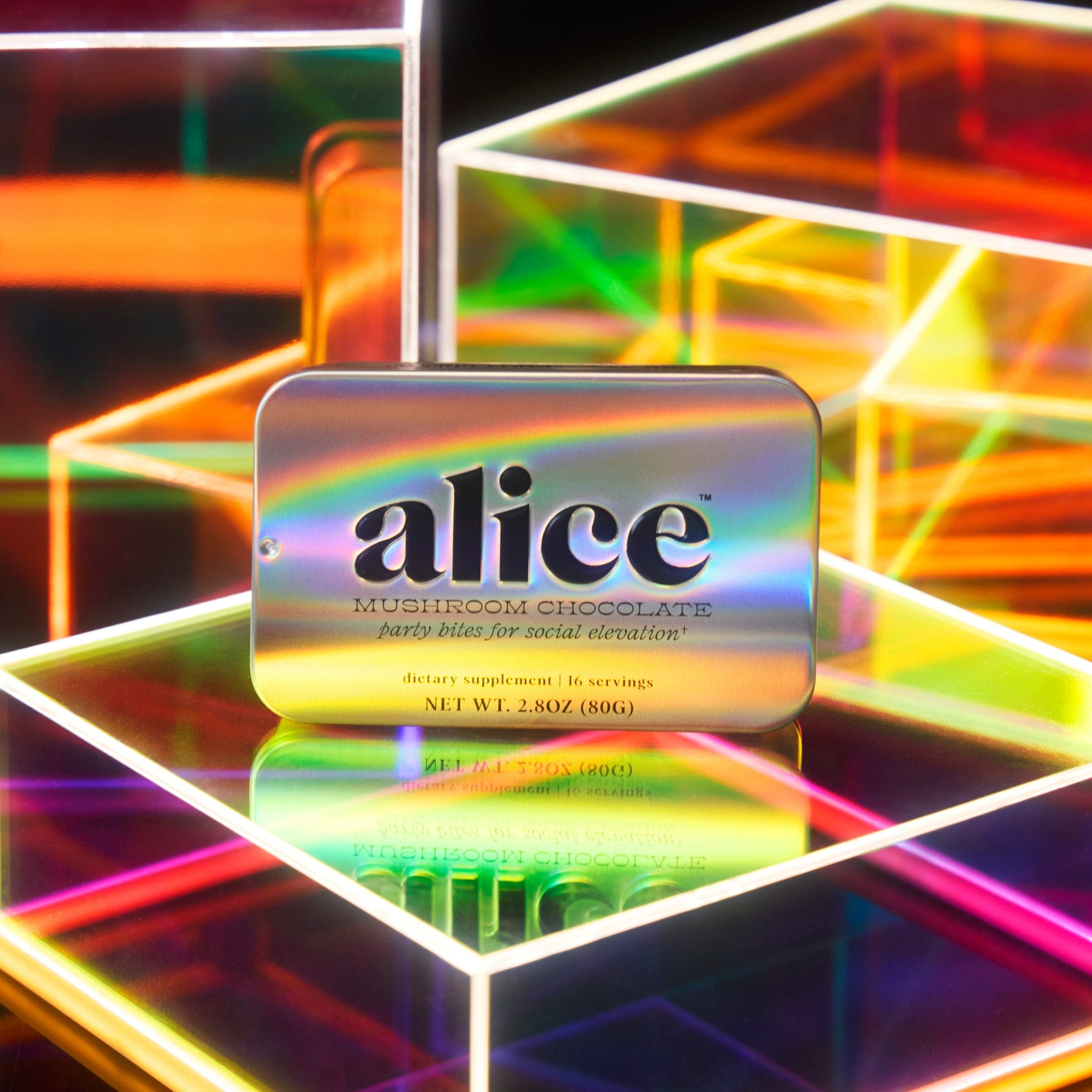 alice mushrooms Party Trick Functional Mushroom Chocolates