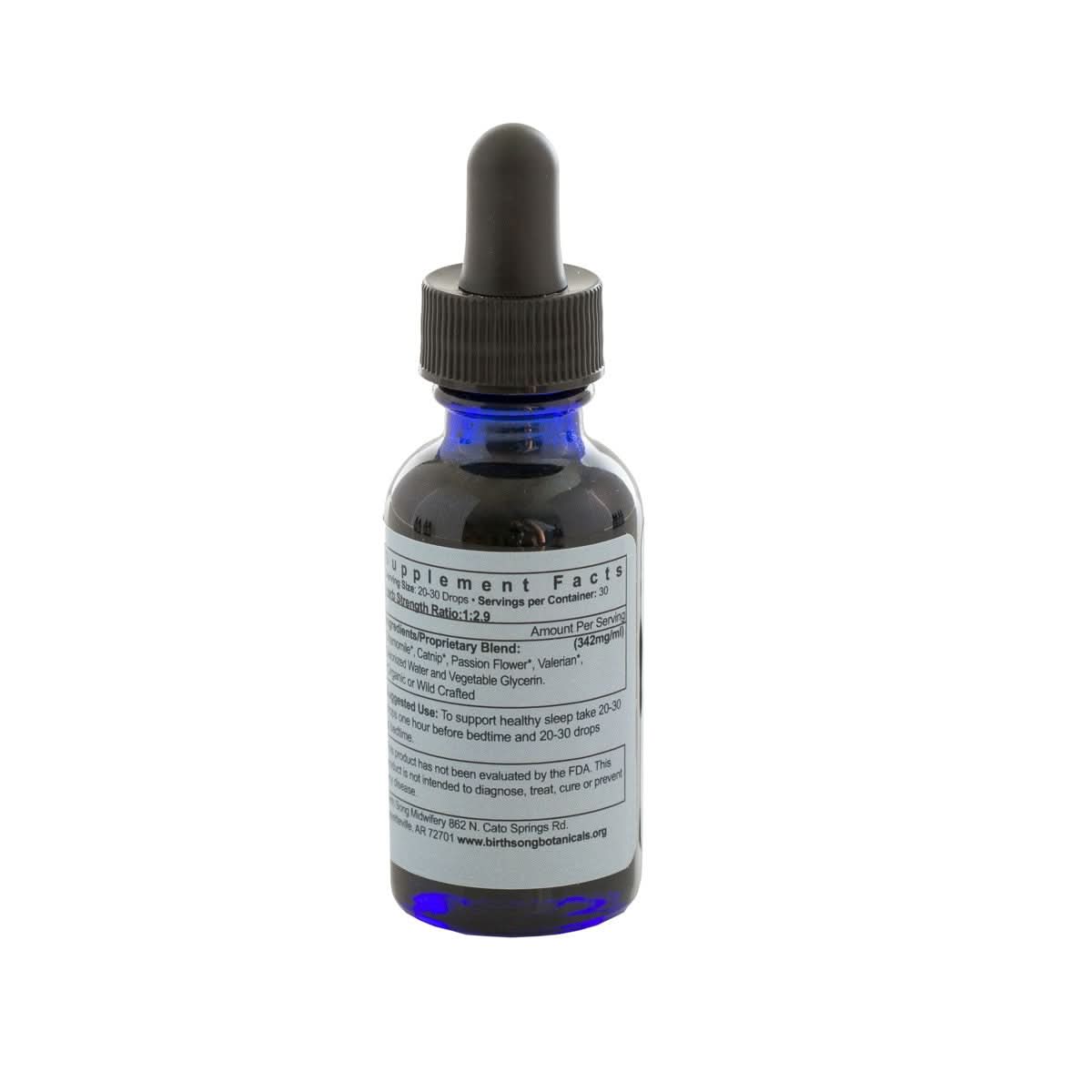 Good Night Herbal Sleep Tincture with Valerian and Passionflower, Natural Sleep and Relaxation Support Supplement 1 oz. - My American Goods