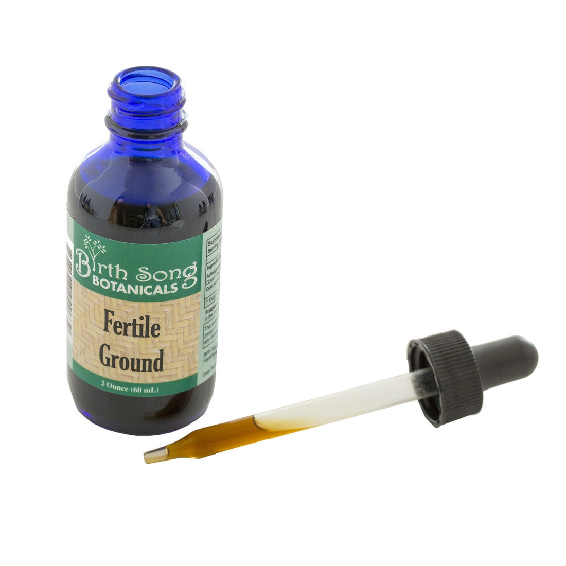 Fertile Ground Herbal Tincture To Support Women, Hormone Harmony, Natural Fertility and Conception* Herbal Support for Normal Womb Health 2 oz. - My American Goods