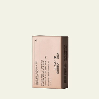 Hair &amp; Body Cleansing Bar - CITRON AND SEA SALT