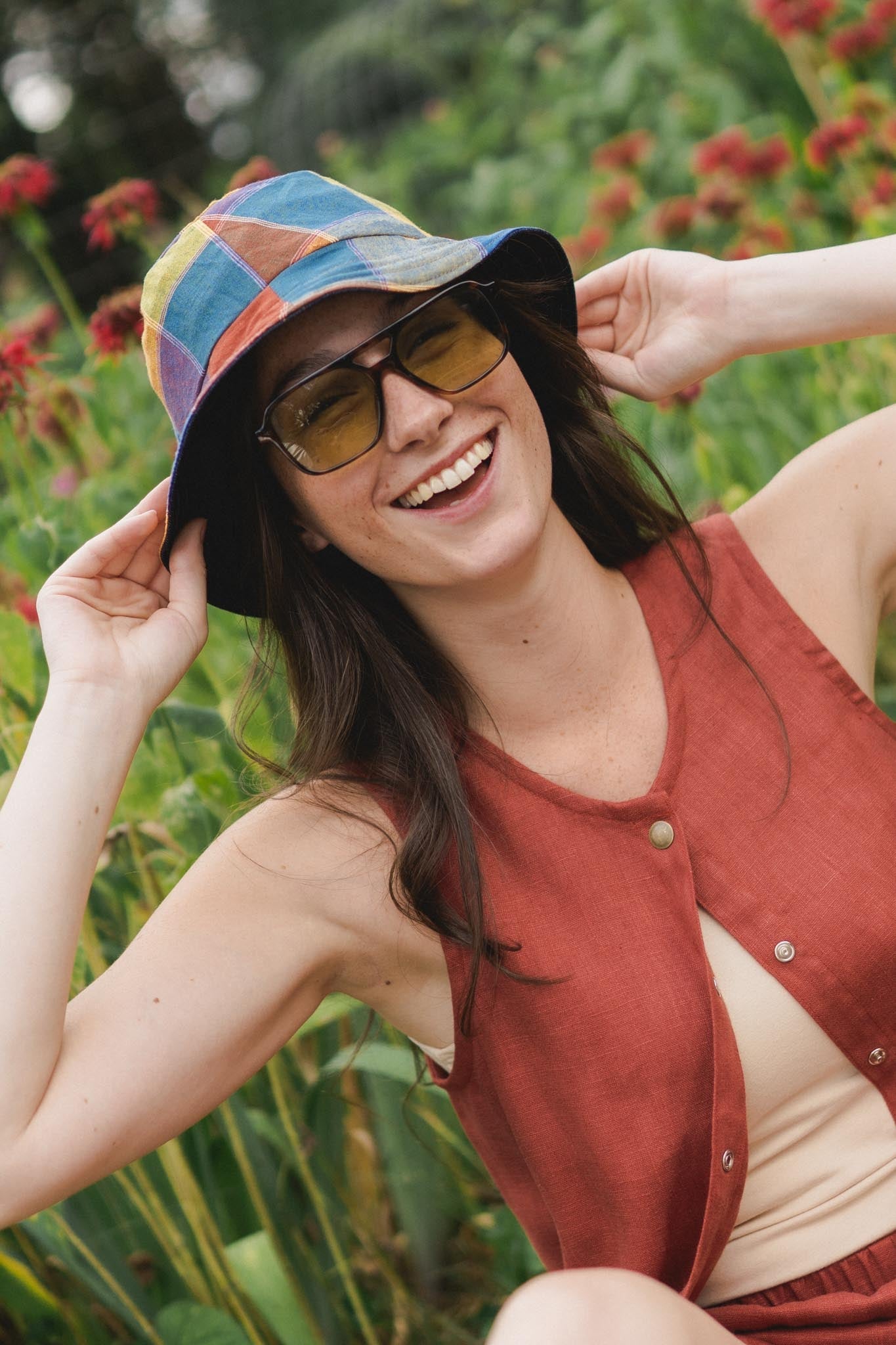 Bucket Hat in Kaleidoscope