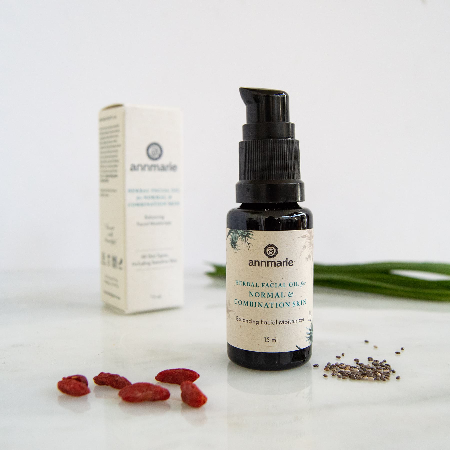 Annmarie Skin Care HIDDEN Herbal Facial Oil for Normal &amp; Combination Skin (15ml)