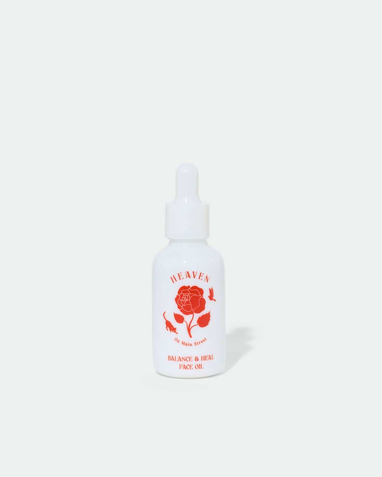 Heaven On Main Street SKINCARE 30ml white opal glass dropper Face Oil - Balance &amp; Heal