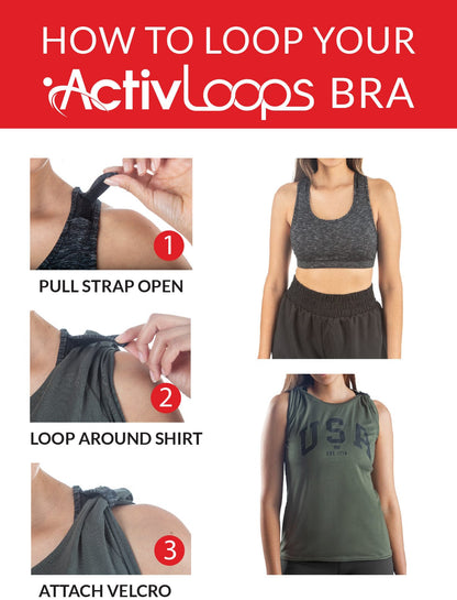 Activloops™  2-in-1 ProWikMax™ Sports Bra