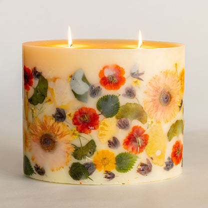Centerpiece Botanical Candle - Harvest Pumpkin